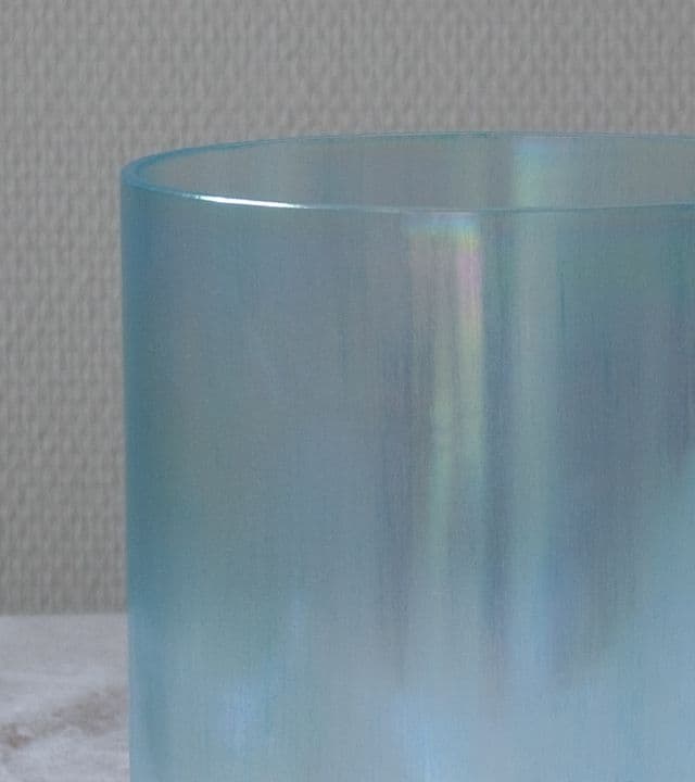 closeup of lemuria crystal sound bowl from slowmuse